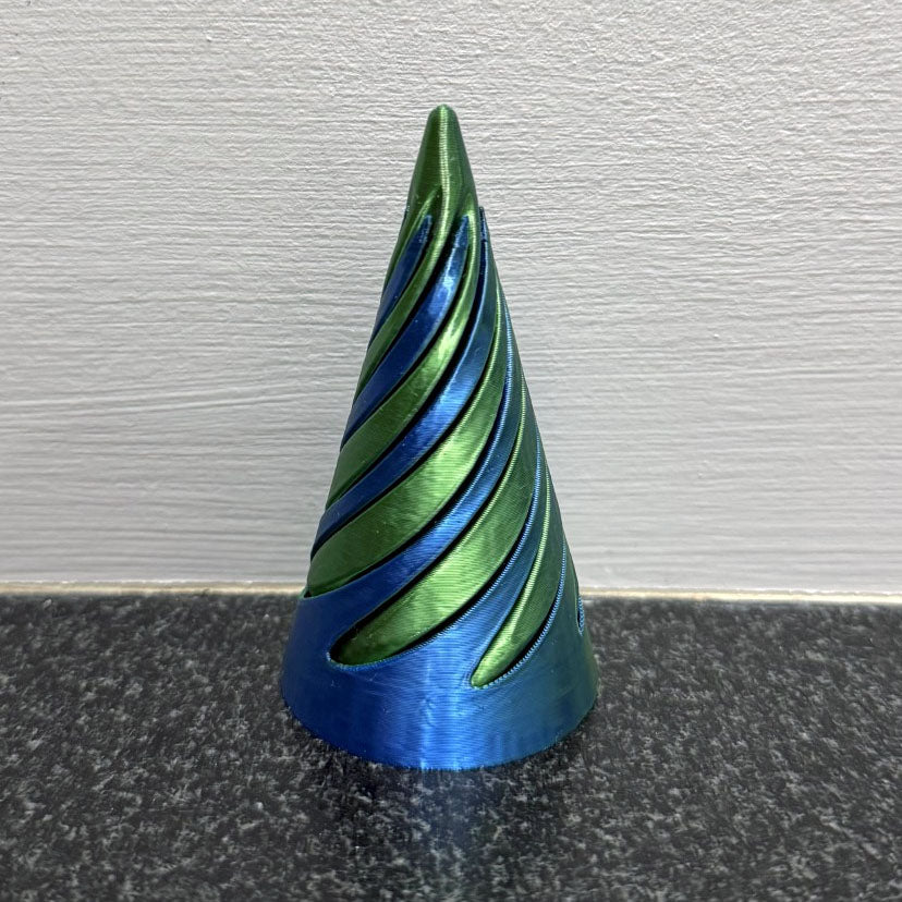 Spiral Cone Fidget - 3D Printed