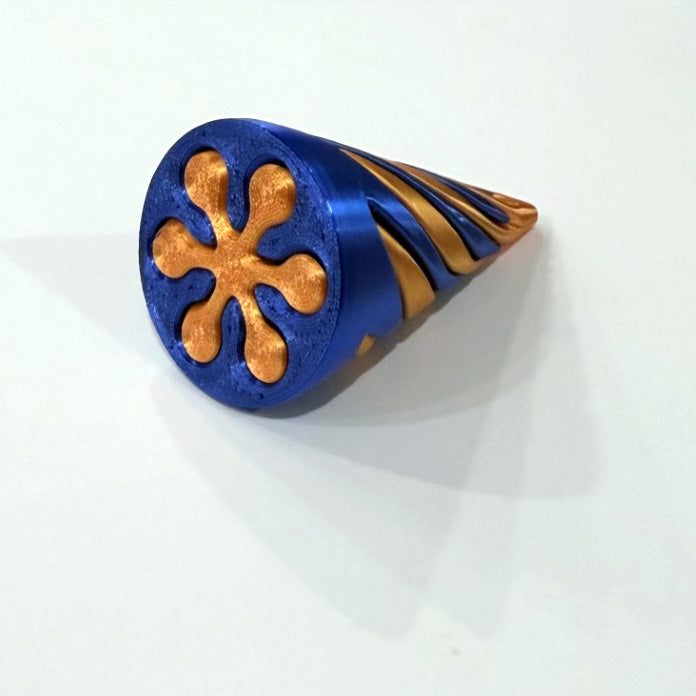 Spiral Cone Fidget - 3D Printed