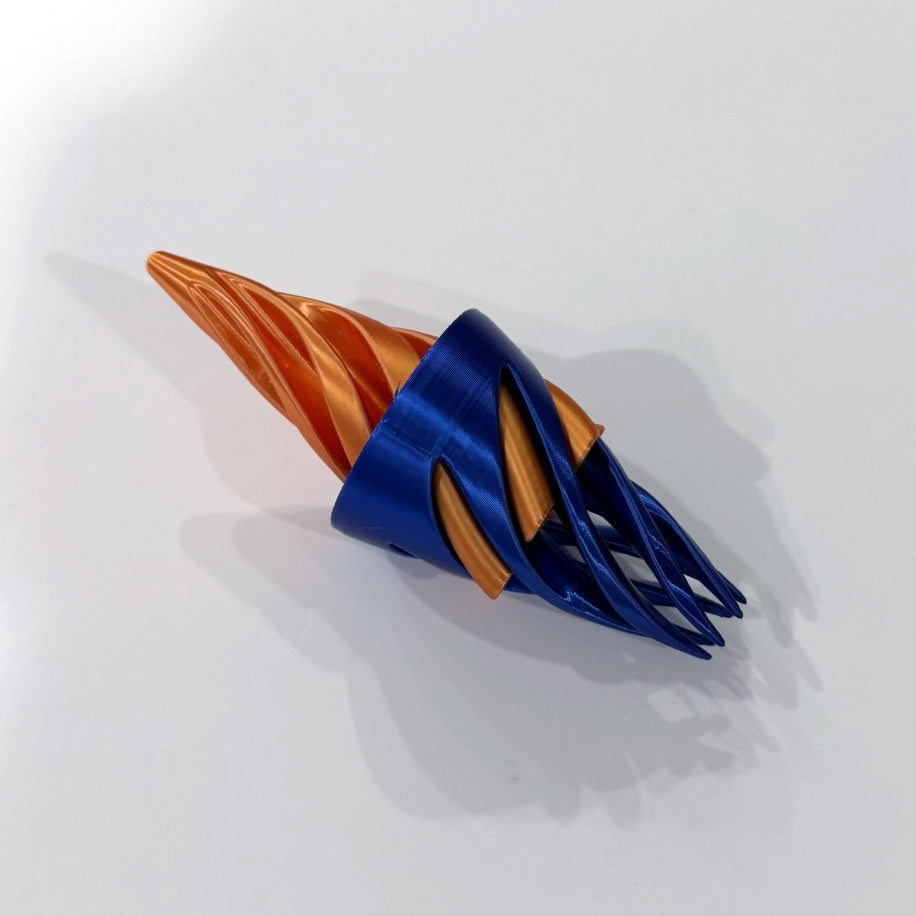 Spiral Cone Fidget - 3D Printed