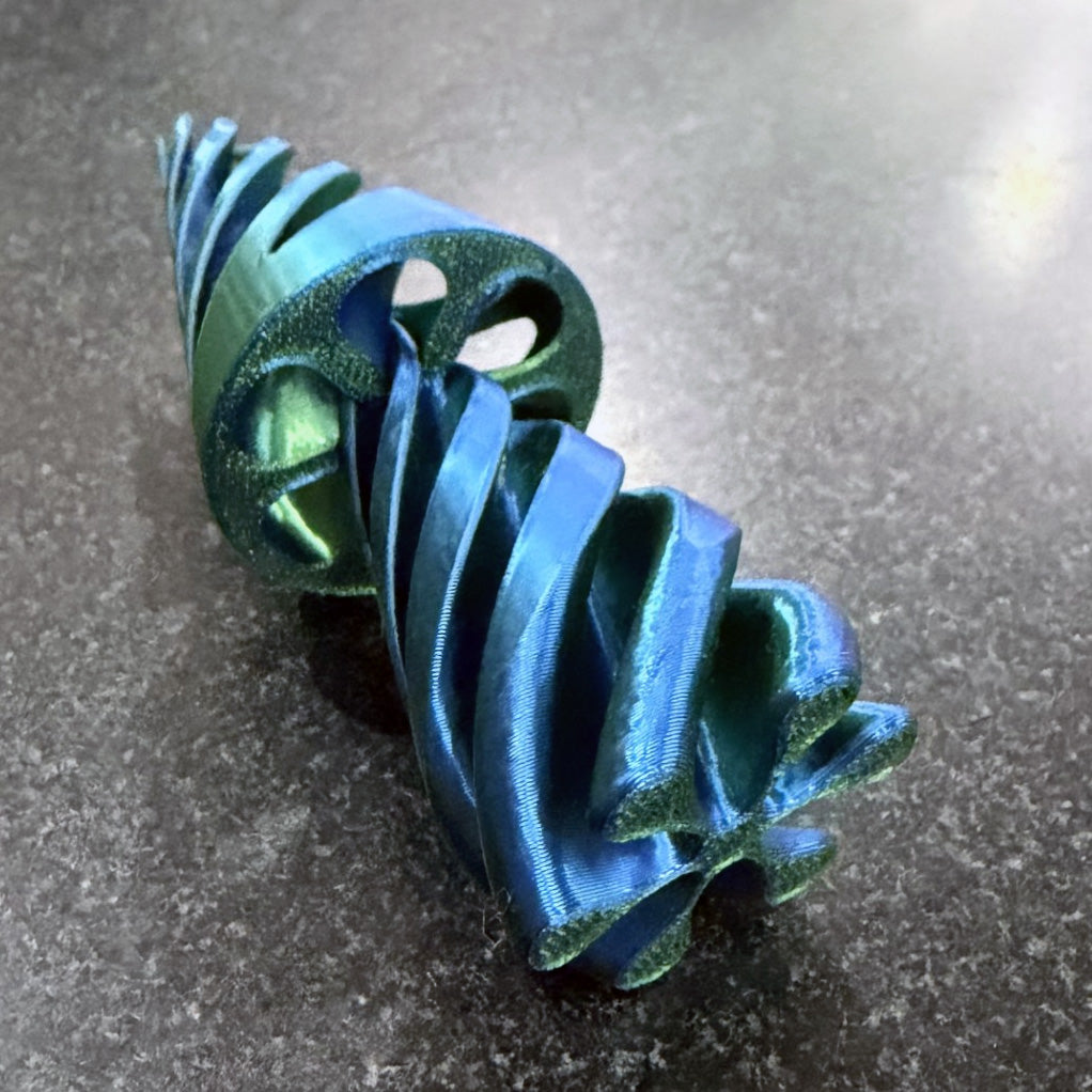 Spiral Cone Fidget - 3D Printed