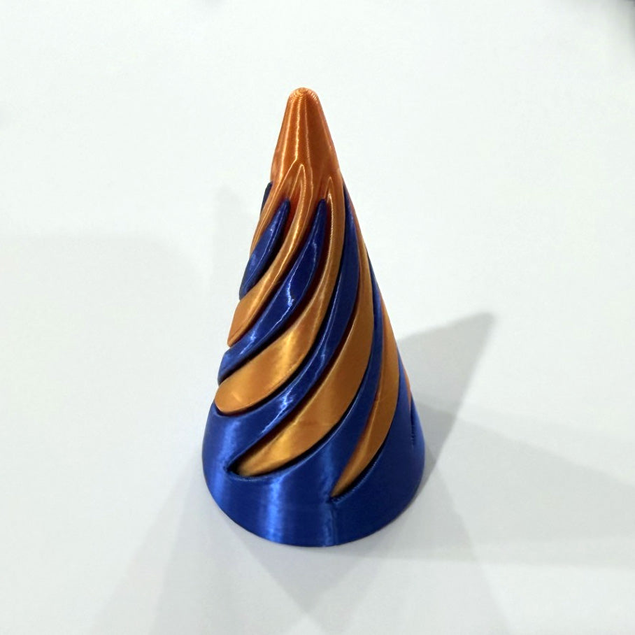 Spiral Cone Fidget - 3D Printed