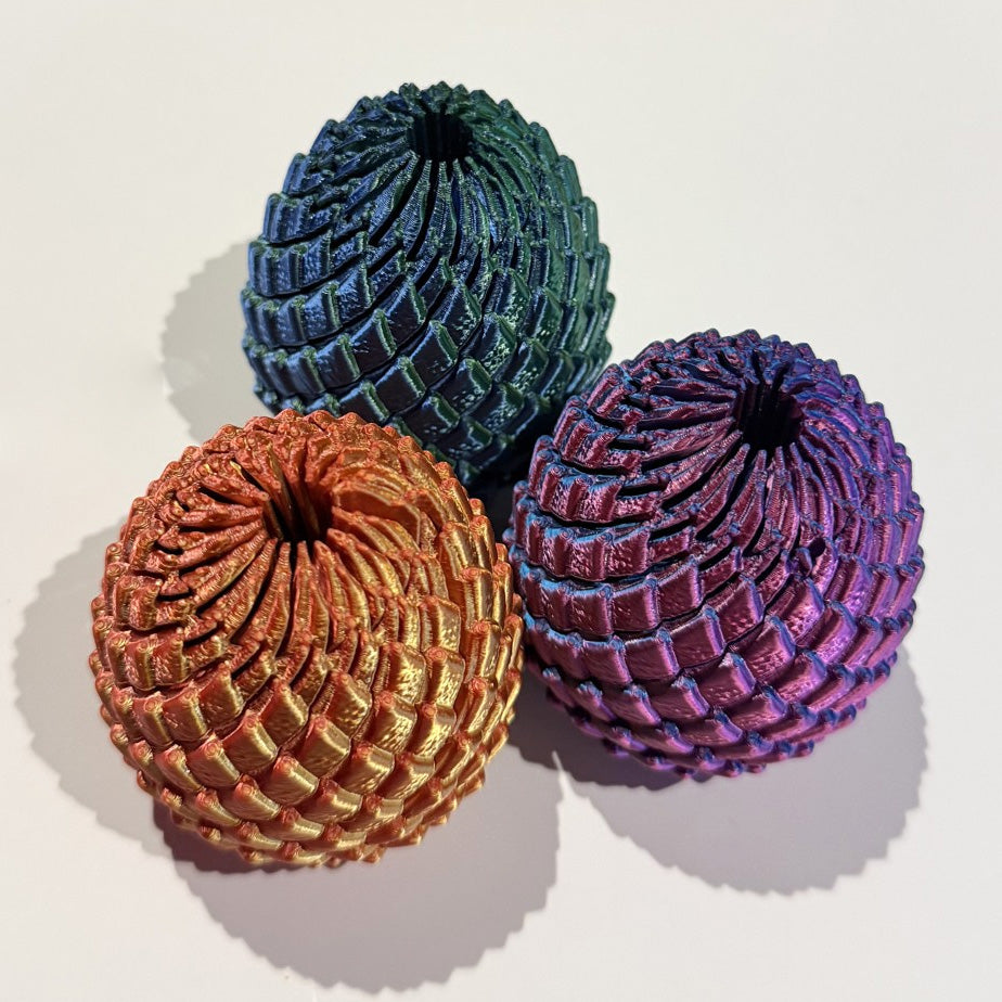 Dragon Egg Fidget Toy - 3D Printed