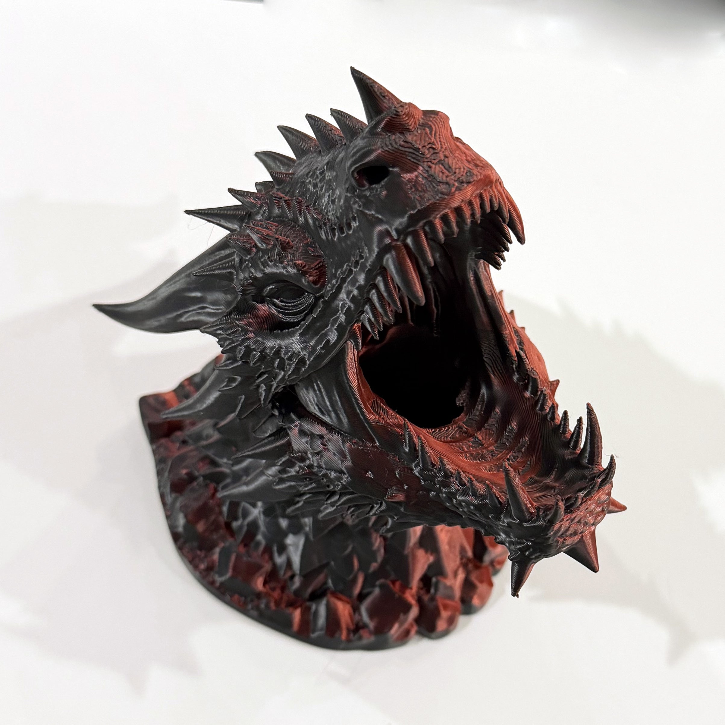 Dragon Pen Holder - 3D Printed Fantasy Desk Organizer