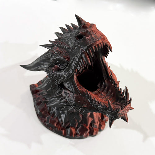 Dragon Pen Holder - 3D Printed Fantasy Desk Organizer
