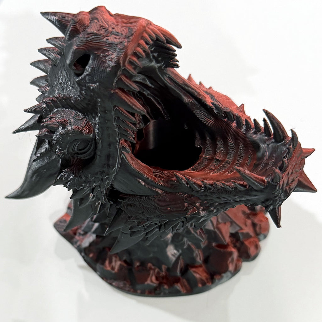 Dragon Pen Holder - 3D Printed Fantasy Desk Organizer