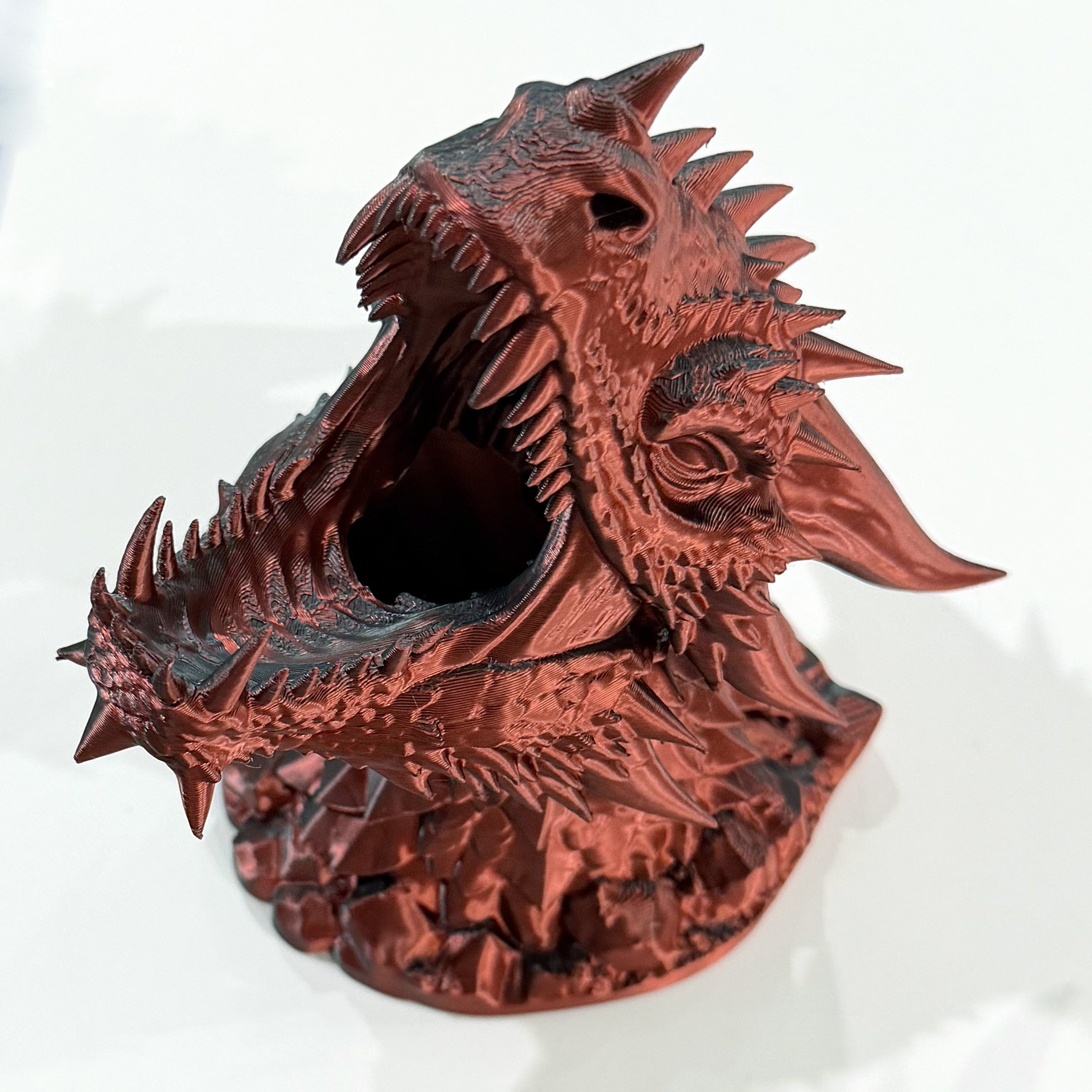 Dragon Pen Holder - 3D Printed Fantasy Desk Organizer
