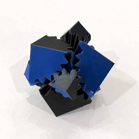 Gear Cube Fidget - 3D Printed