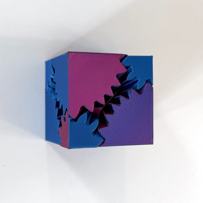Gear Cube Fidget - 3D Printed