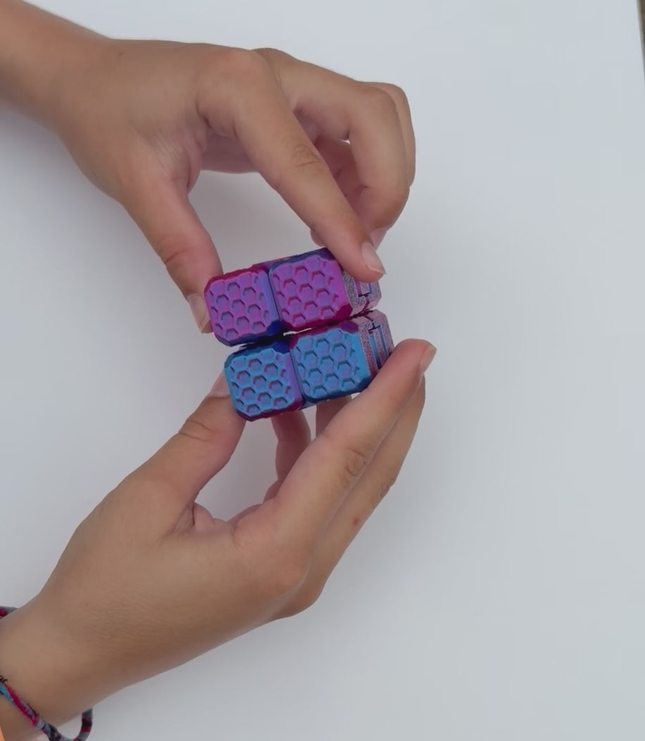 Infinity Cube Fidget - 3D Printed