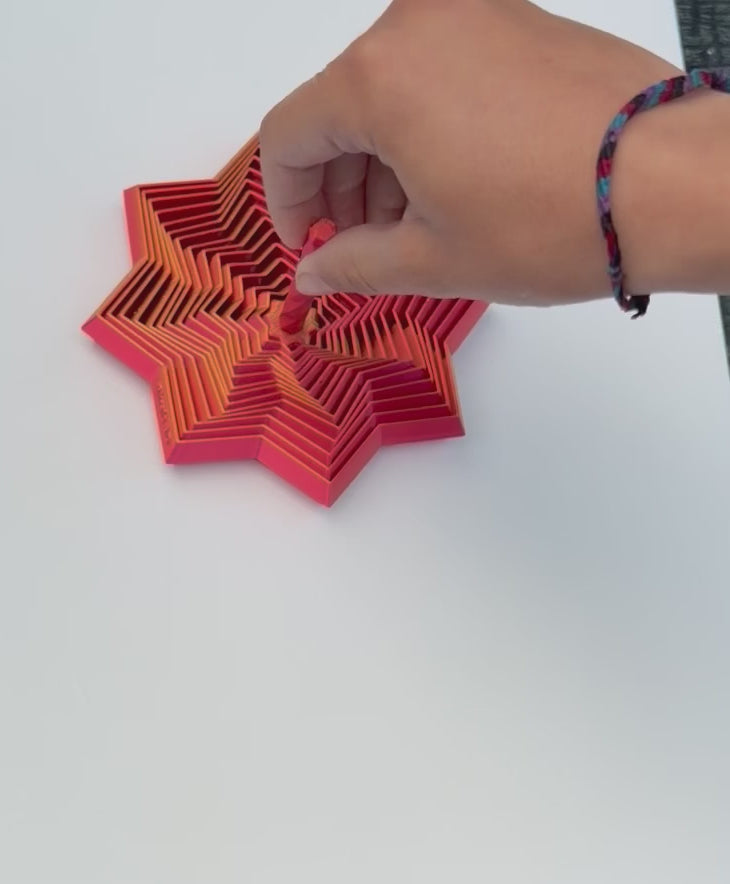 Star Fidget - 3D Printed