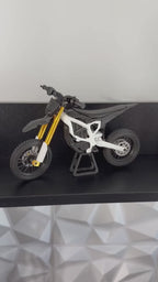 3D Printed Surron Ultra Bee Electric Dirt Bike Model | Working Suspension, Display Stand