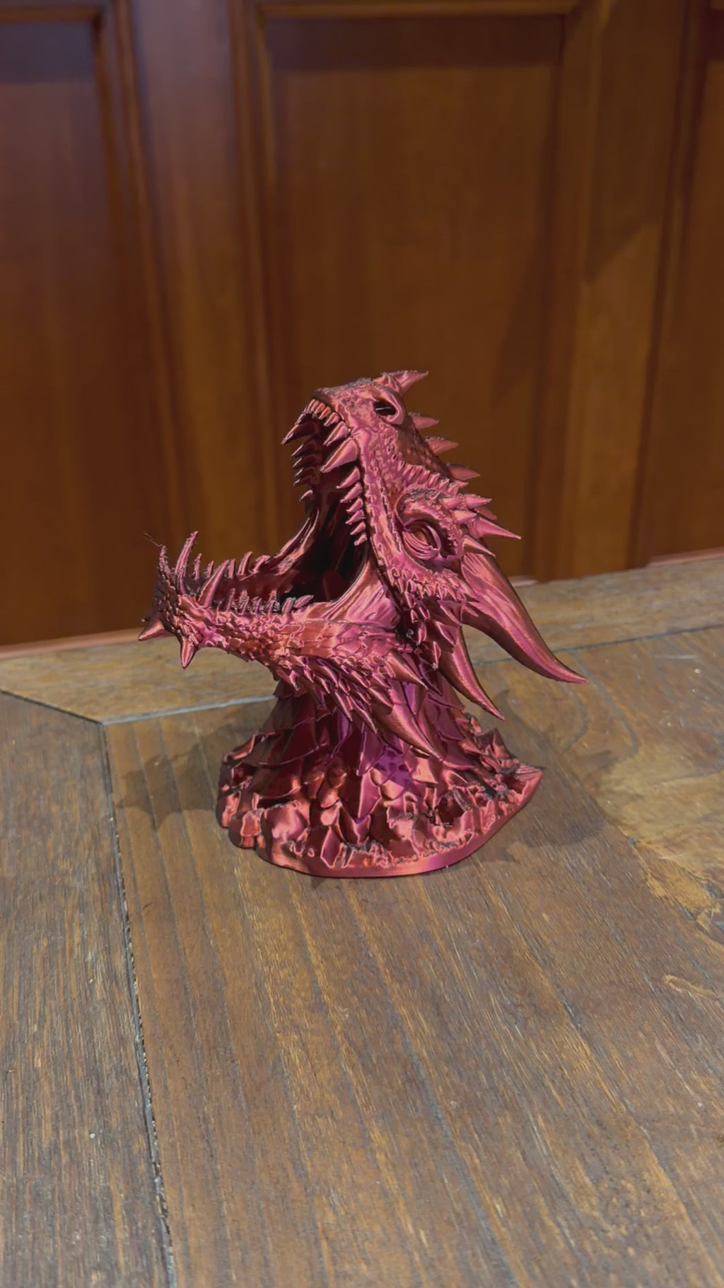 Dragon Pen Holder - 3D Printed Fantasy Desk Organizer